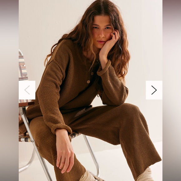 Free People Hailee Sweater Set - Blue XS - Picture 6 of 8